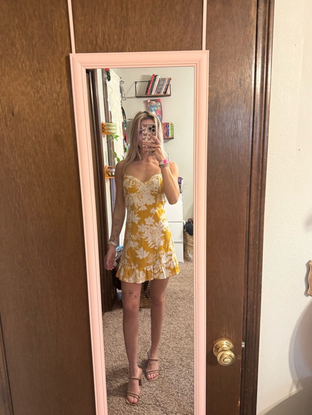 Wild Fable Yellow Sundress